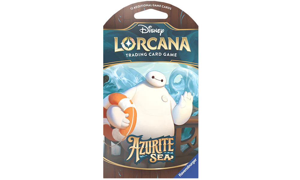 Disney Lorcana Trading Cards - Azurite Sea Collection Booster Pack - Image 3