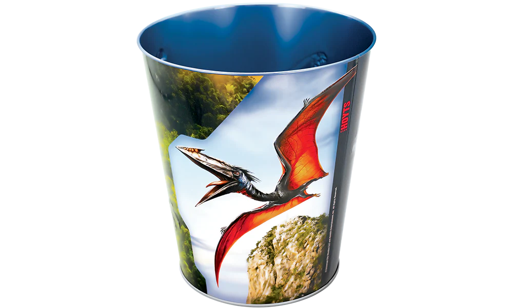 Jurassic World: Rebirth Metal Tin with Metallic Blue Inner & Glow in the Dark Lid - Image 3