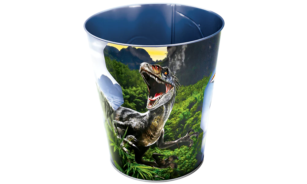 Jurassic World: Rebirth Metal Tin with Metallic Blue Inner & Glow in the Dark Lid - Image 4