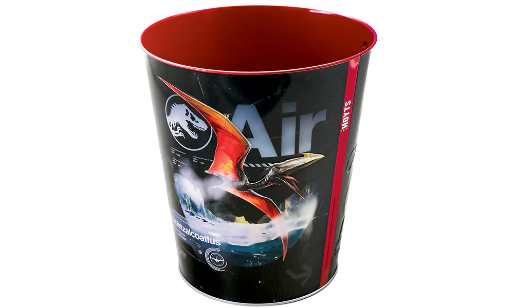Jurassic World: Rebirth Metal Tin with Metallic Red Inner & Glow in the Dark Lid - Image 3