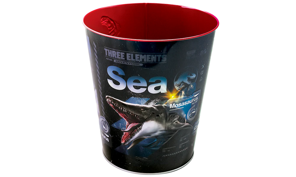Jurassic World: Rebirth Metal Tin with Metallic Red Inner & Glow in the Dark Lid - Image 5