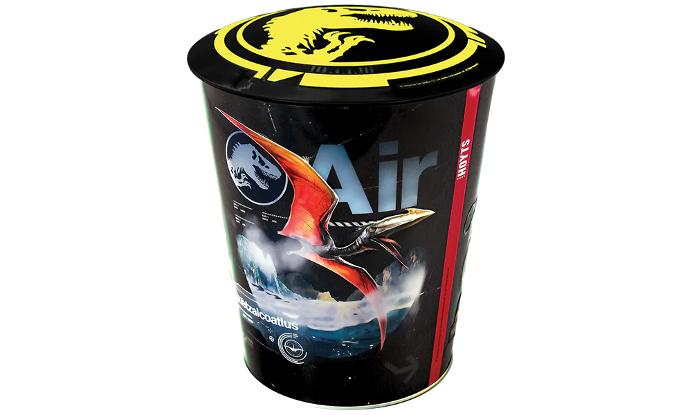 Jurassic World: Rebirth Metal Tin with Metallic Red Inner & Glow in the Dark Lid - Image 6