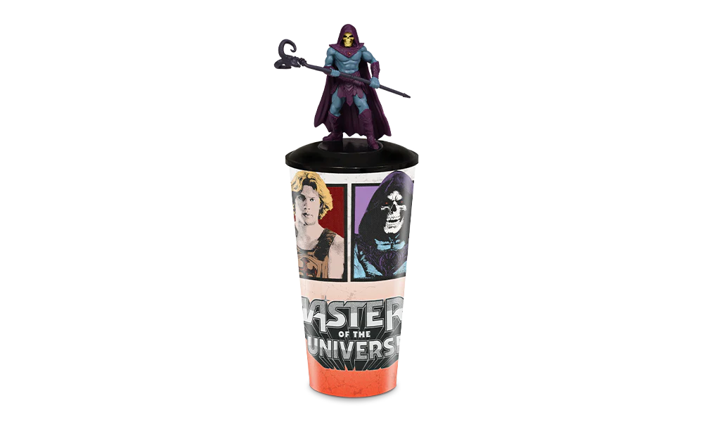 Masters of The Universe Cup with Skeletor Topper Lid