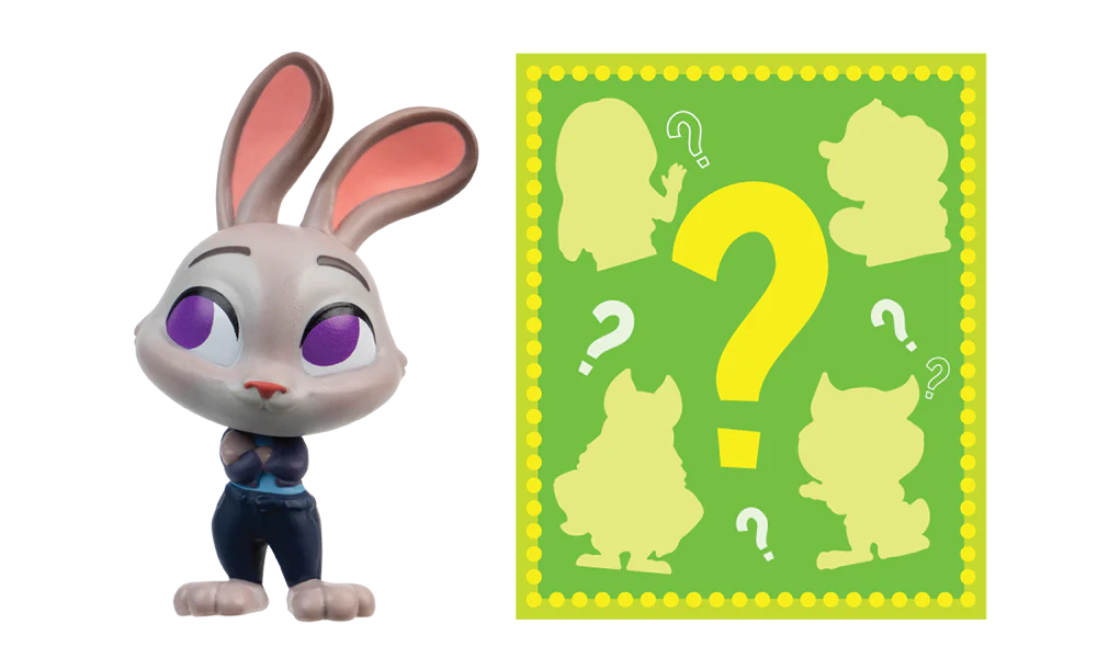 Zootopia Tiny Tails Mystery Figure Pack - Judy - Image 2