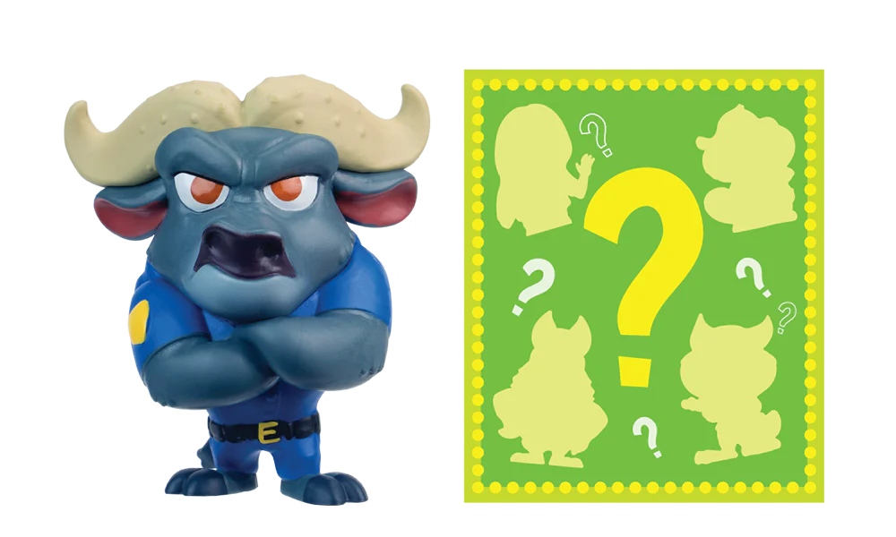 Zootopia Tiny Tails Mystery Figure Pack - Chief Bogo - Image 2