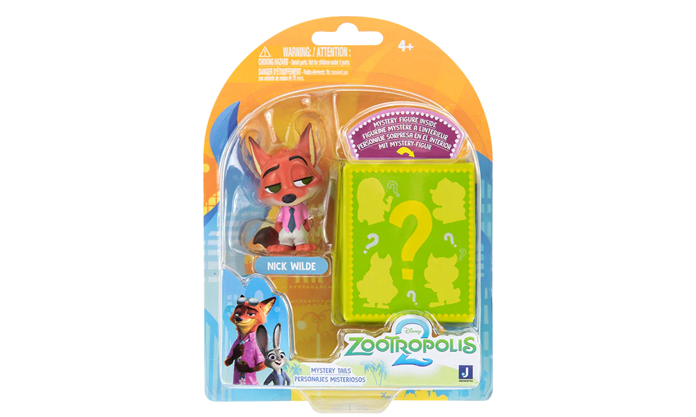 Zootopia Tiny Tails Mystery Figure Pack - Nick