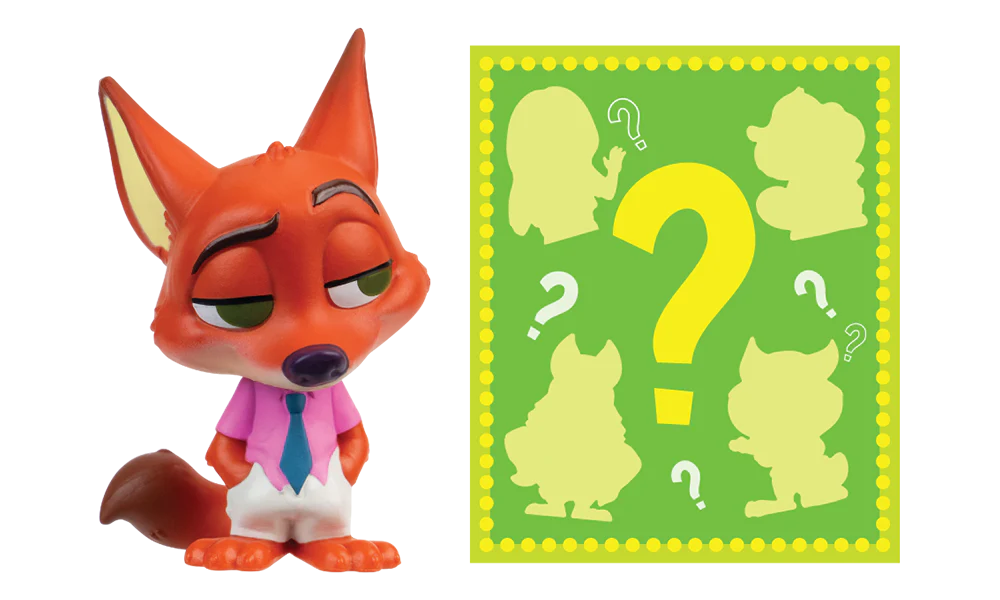 Zootopia Tiny Tails Mystery Figure Pack - Nick - Image 2